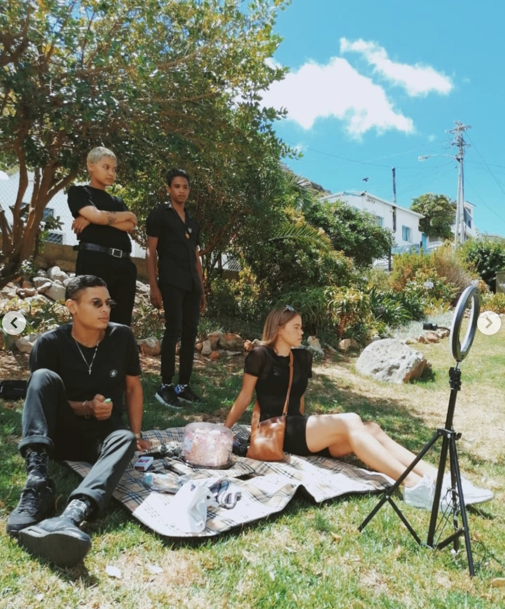 Hand-Painted Denim Jacket