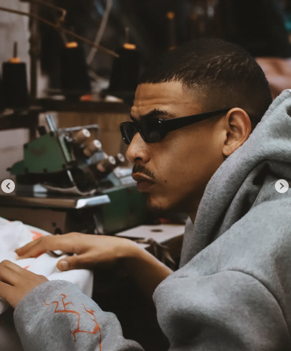 Custom Painted Jacket — Open