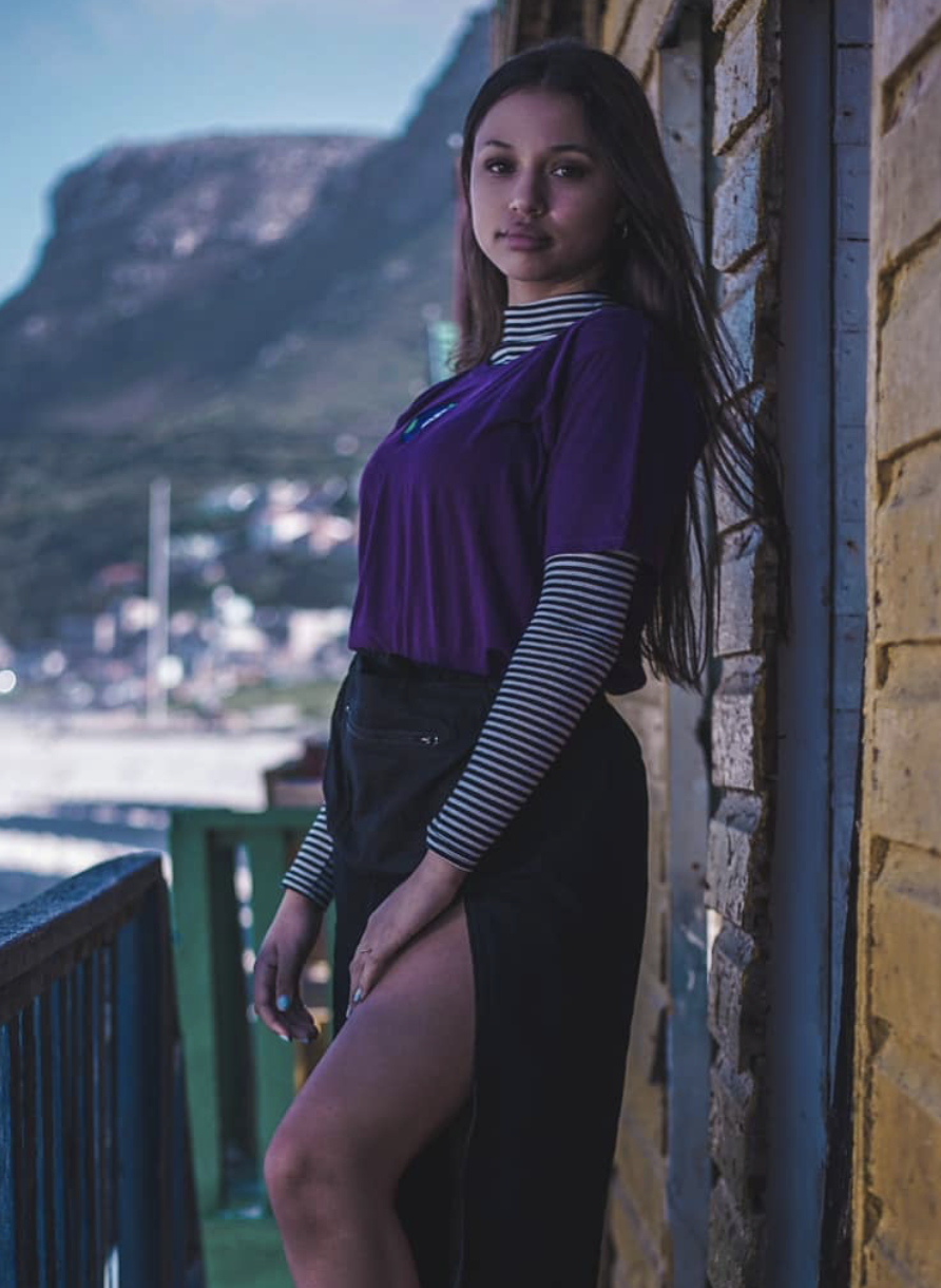Purple Velvet Top