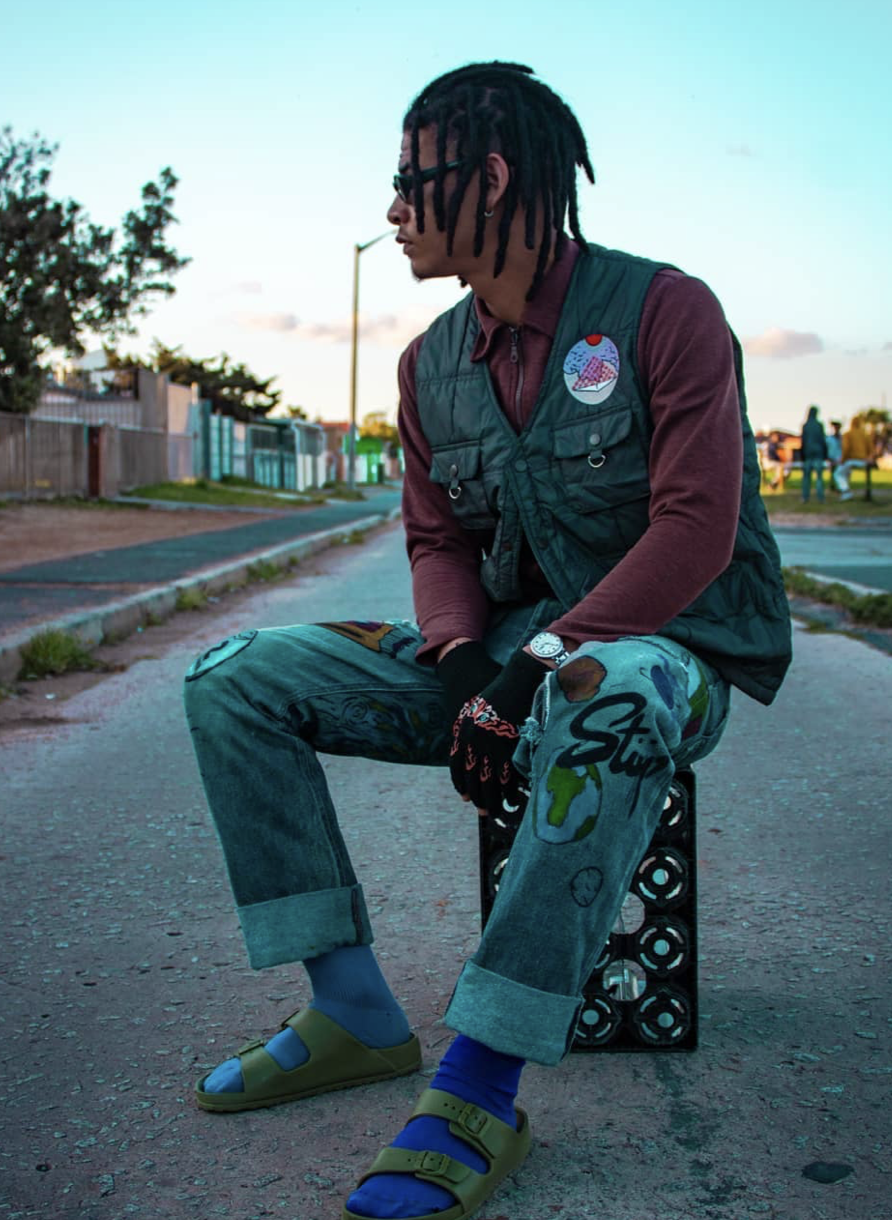 Custom Painted Jeans